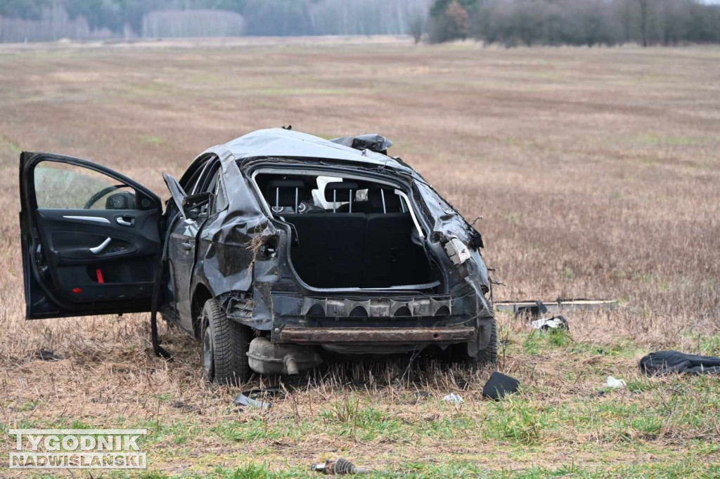 Grożny wypadek w Jeziórku