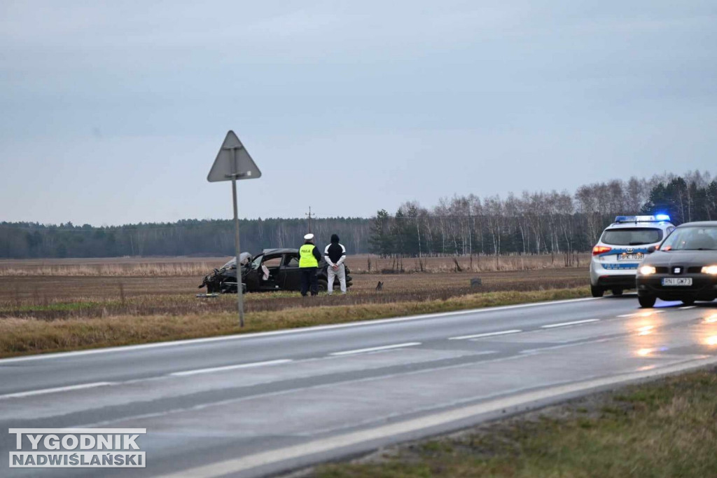 Grożny wypadek w Jeziórku