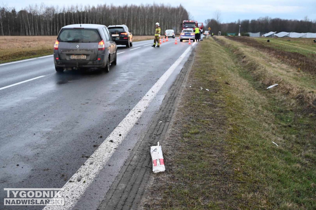 Grożny wypadek w Jeziórku