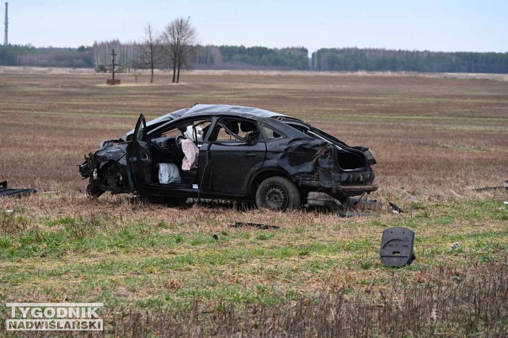 Grożny wypadek w Jeziórku