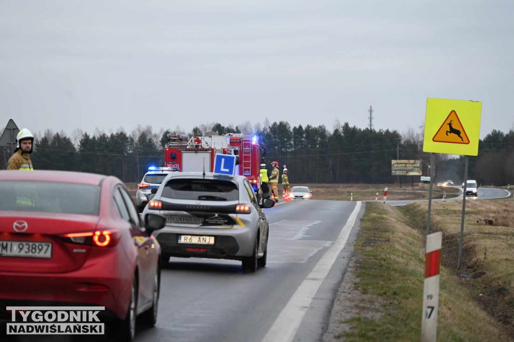 Grożny wypadek w Jeziórku