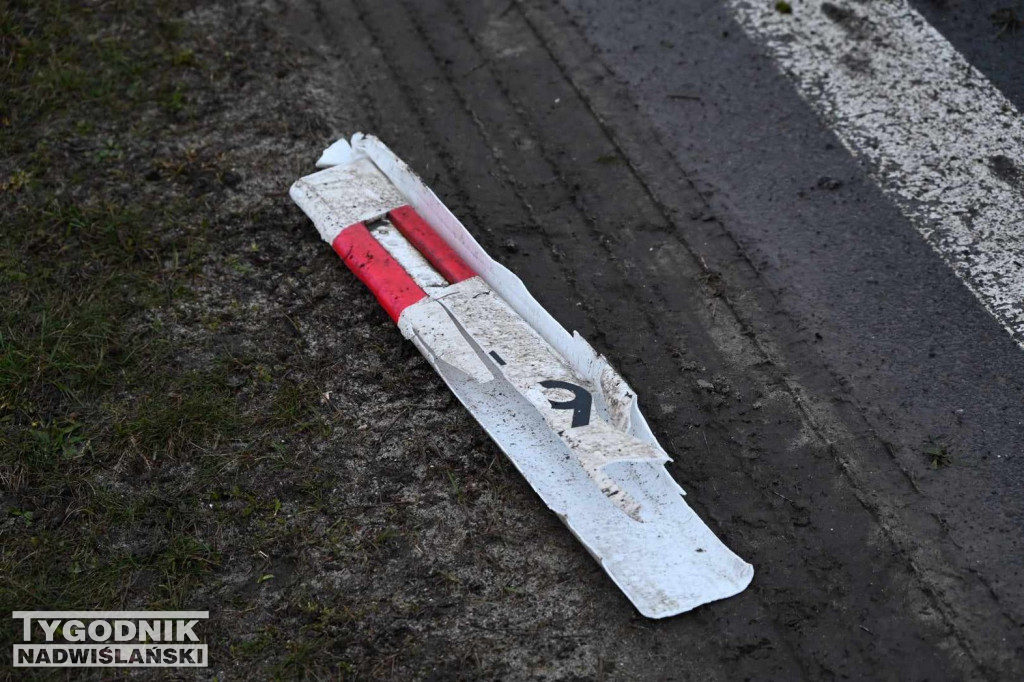 Grożny wypadek w Jeziórku