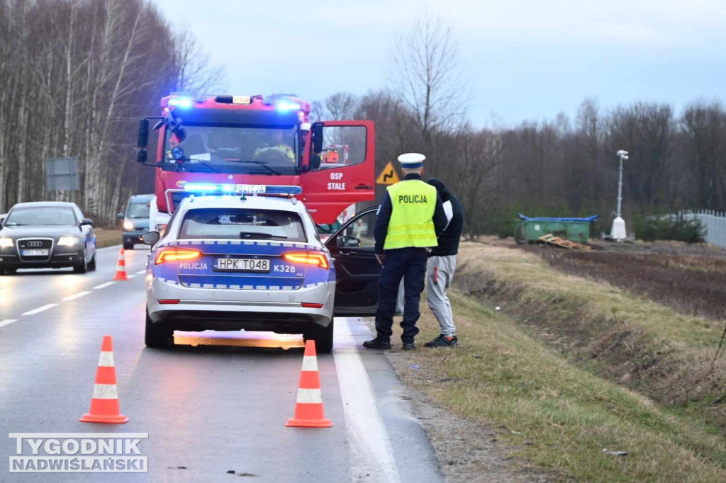 Grożny wypadek w Jeziórku