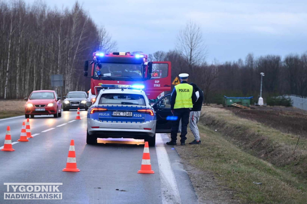 Grożny wypadek w Jeziórku