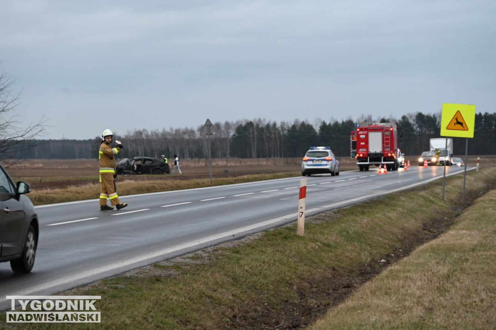 Grożny wypadek w Jeziórku
