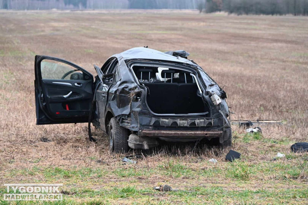 Grożny wypadek w Jeziórku