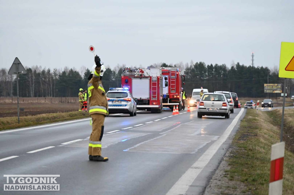Grożny wypadek w Jeziórku