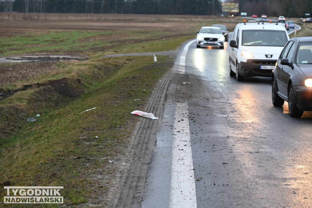 Grożny wypadek w Jeziórku
