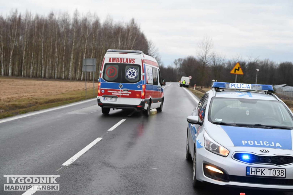 Grożny wypadek w Jeziórku
