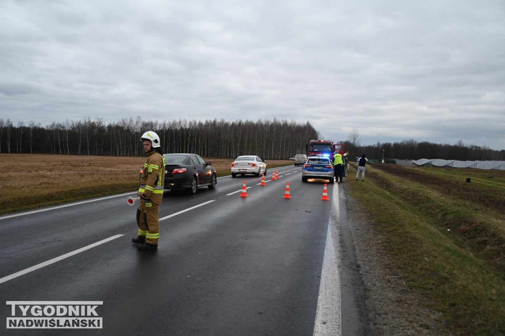 Grożny wypadek w Jeziórku