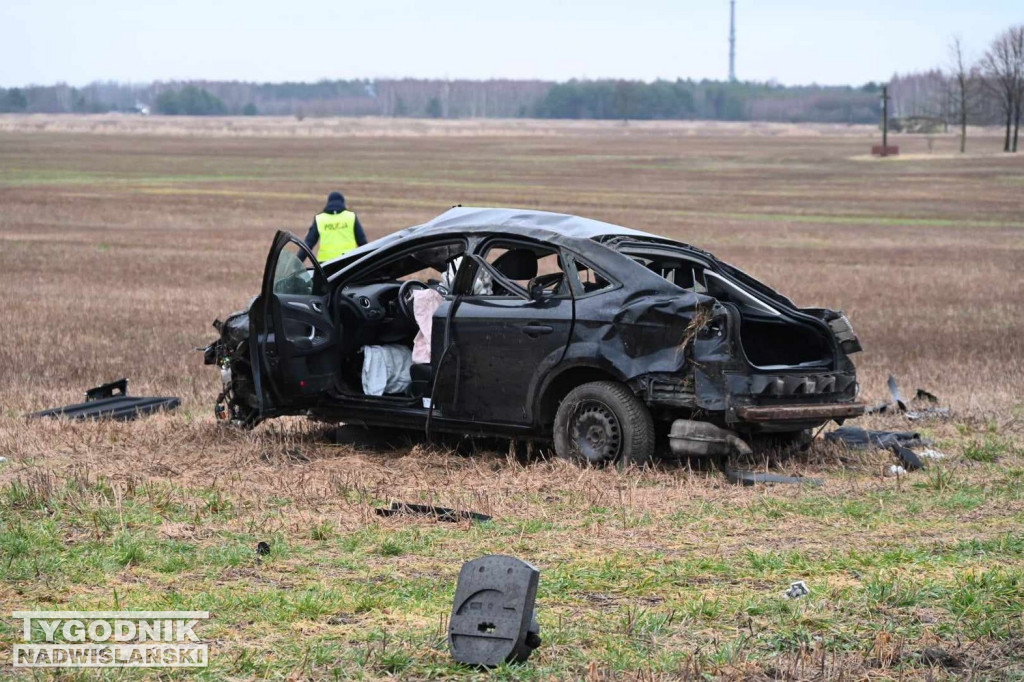Grożny wypadek w Jeziórku