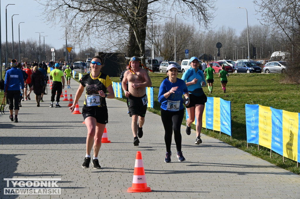 Zimowy bieg i Yeti Run nad Jeziorem Tarnobrzeskim