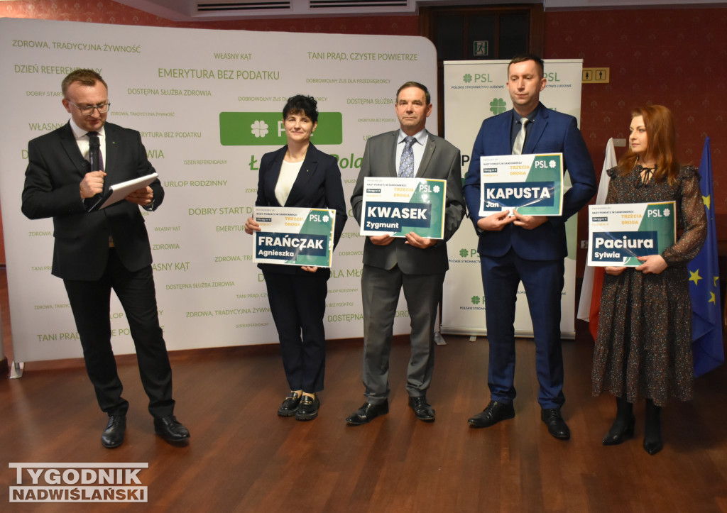 Konwencja wyborcza PSL w Sandomierzu