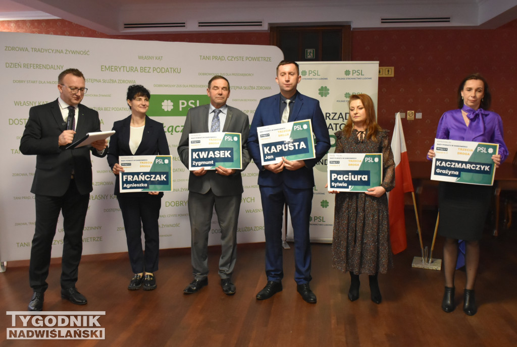 Konwencja wyborcza PSL w Sandomierzu