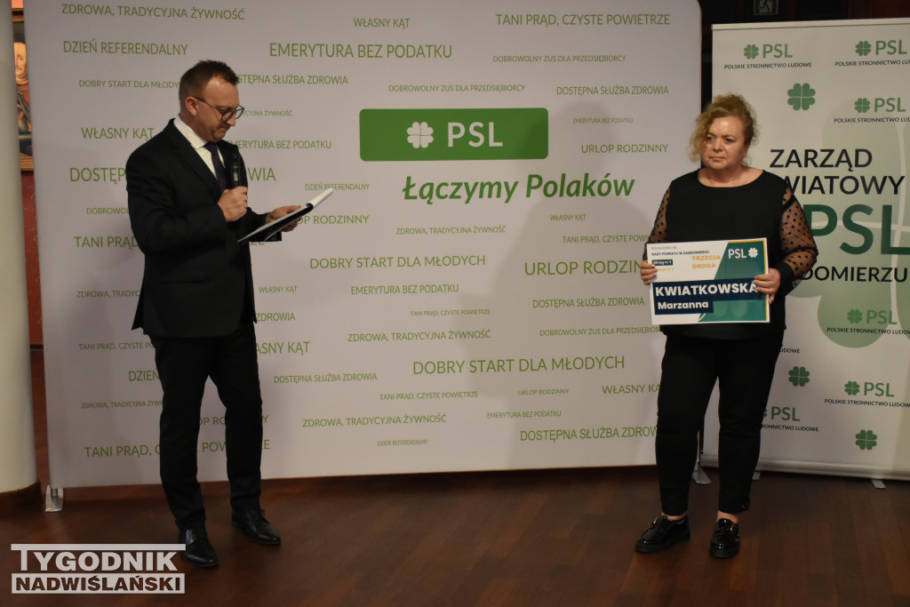 Konwencja wyborcza PSL w Sandomierzu