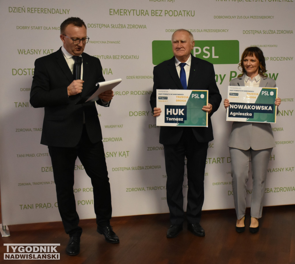 Konwencja wyborcza PSL w Sandomierzu