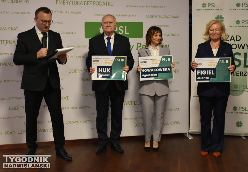 Konwencja wyborcza PSL w Sandomierzu