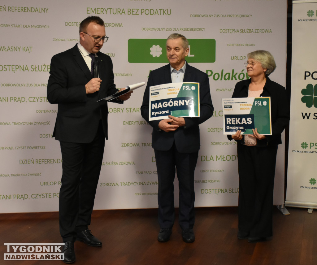 Konwencja wyborcza PSL w Sandomierzu