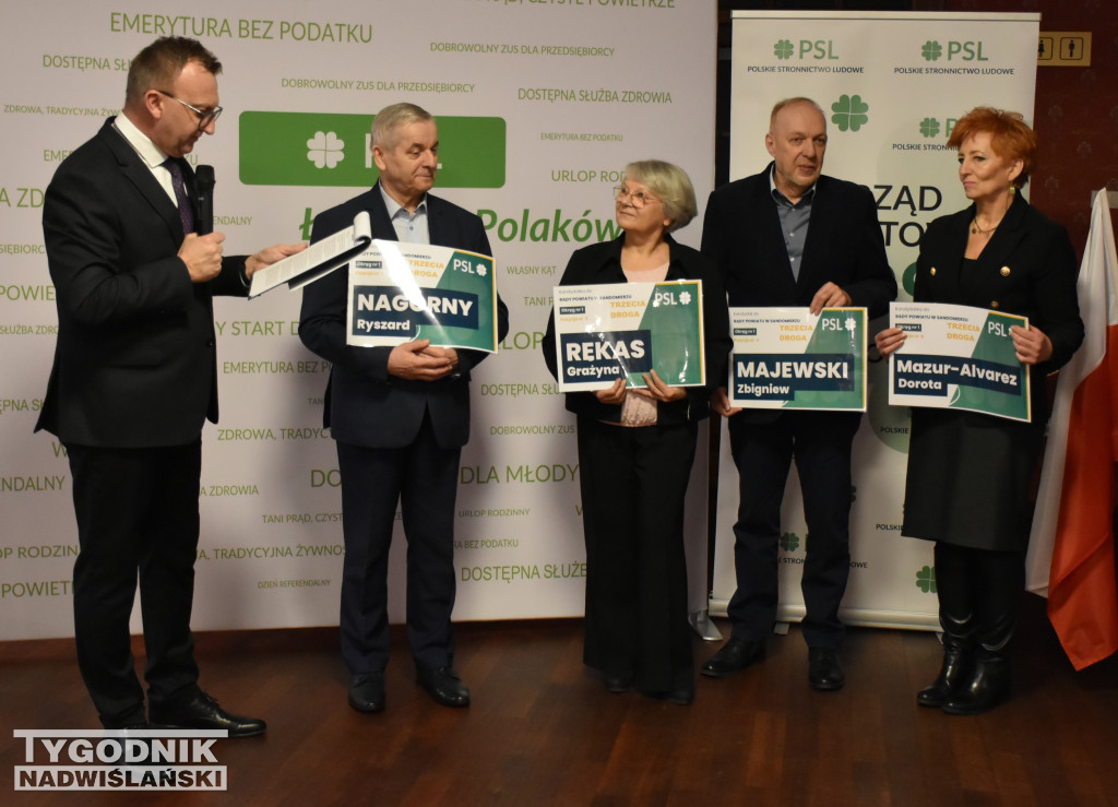 Konwencja wyborcza PSL w Sandomierzu