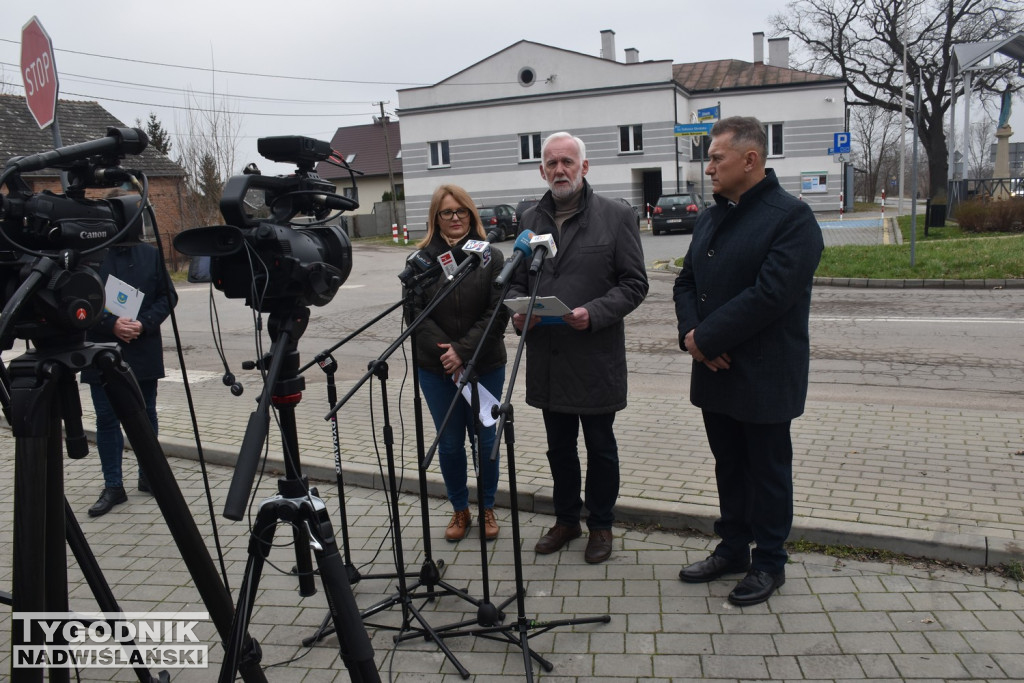 Konferencja prasowa prezydenta Tarnobrzega