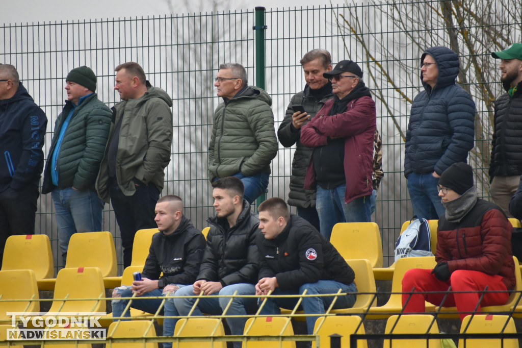 Kibice na meczu Czarni - Siarka