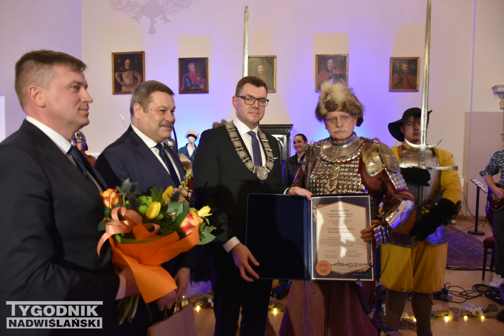 Karol Bury Honorowym Obywatelem Sandomierza