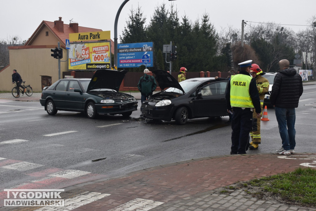 Wypadek na ul. Sienkiewicza w Tarnobrzegu