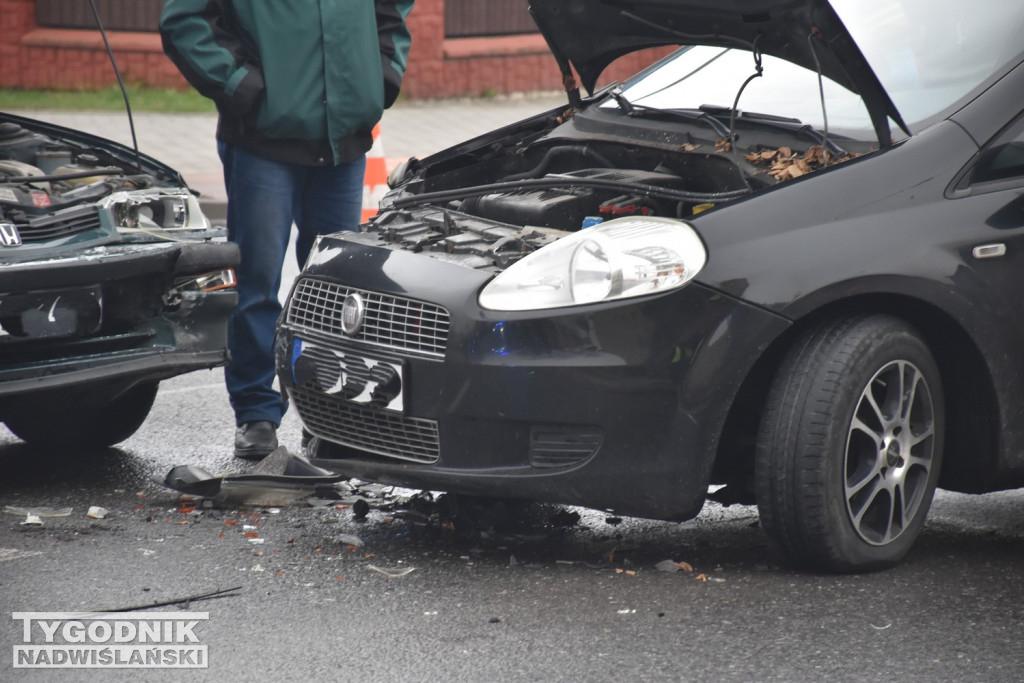 Wypadek na ul. Sienkiewicza w Tarnobrzegu