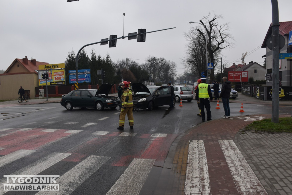 Wypadek na ul. Sienkiewicza w Tarnobrzegu