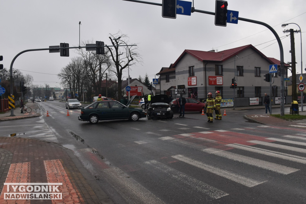 Wypadek na ul. Sienkiewicza w Tarnobrzegu