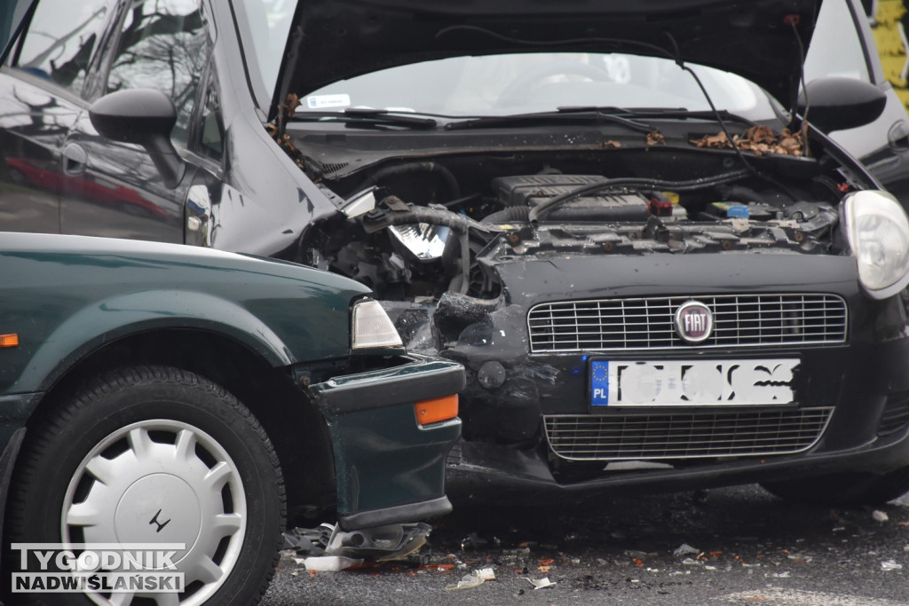 Wypadek na ul. Sienkiewicza w Tarnobrzegu