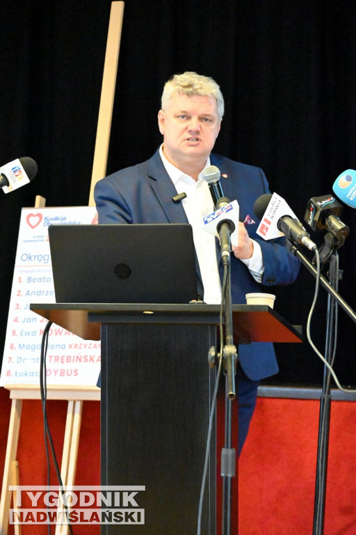 Konwencja programowa Norberta Mastalerza w Tarnobrzegu