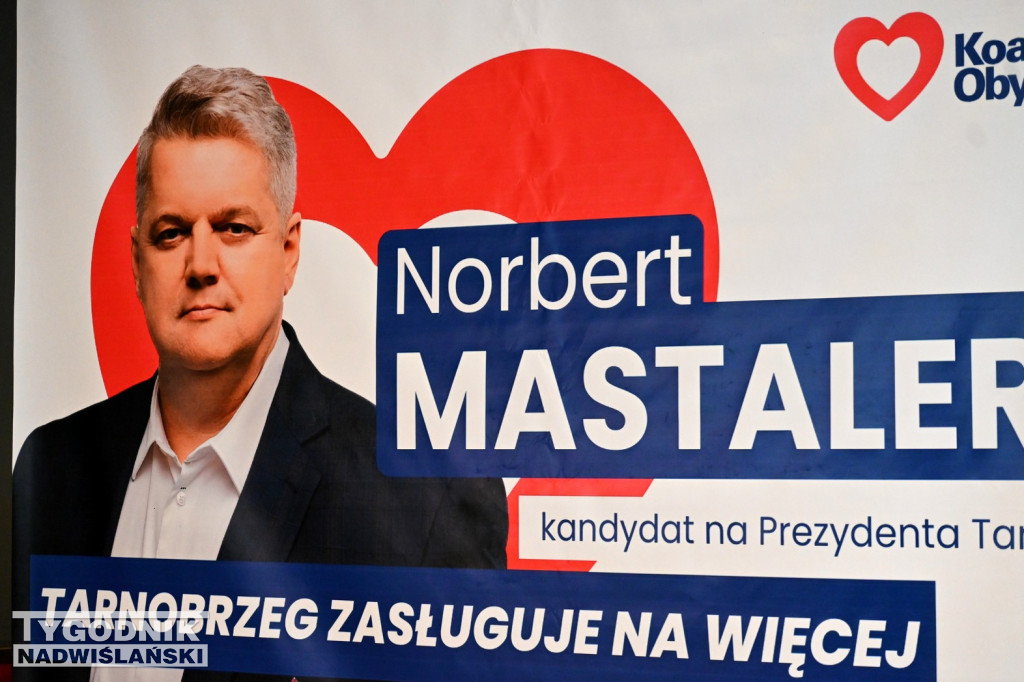 Konwencja programowa Norberta Mastalerza w Tarnobrzegu