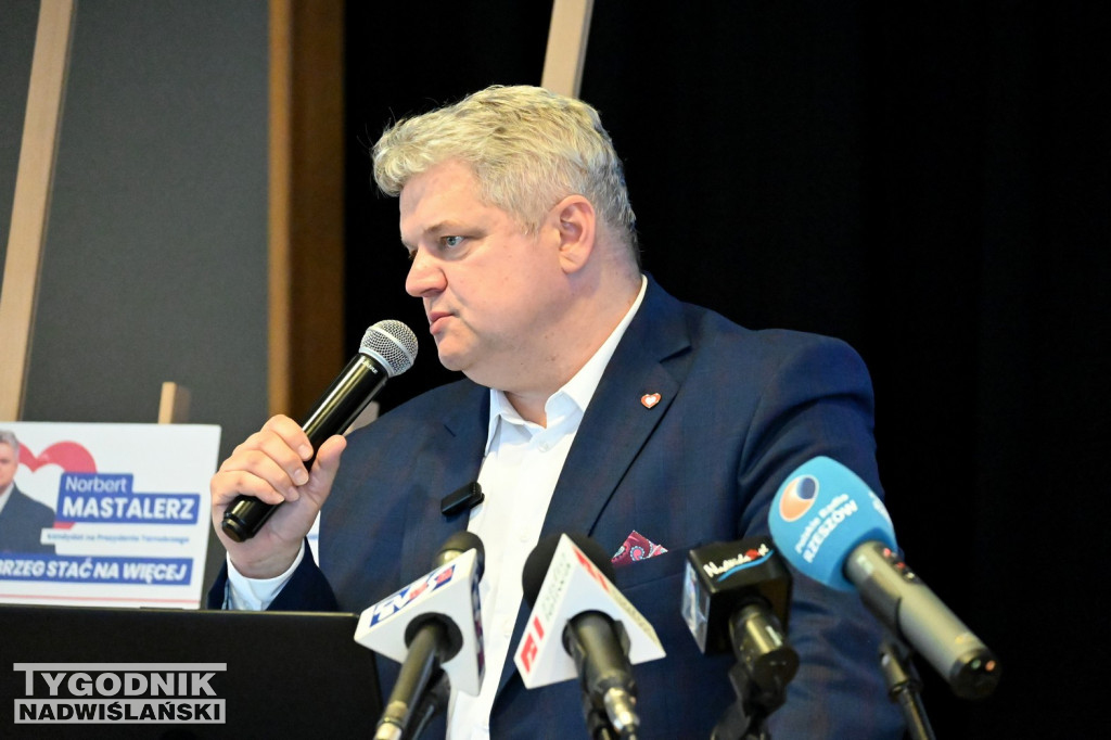 Konwencja programowa Norberta Mastalerza w Tarnobrzegu