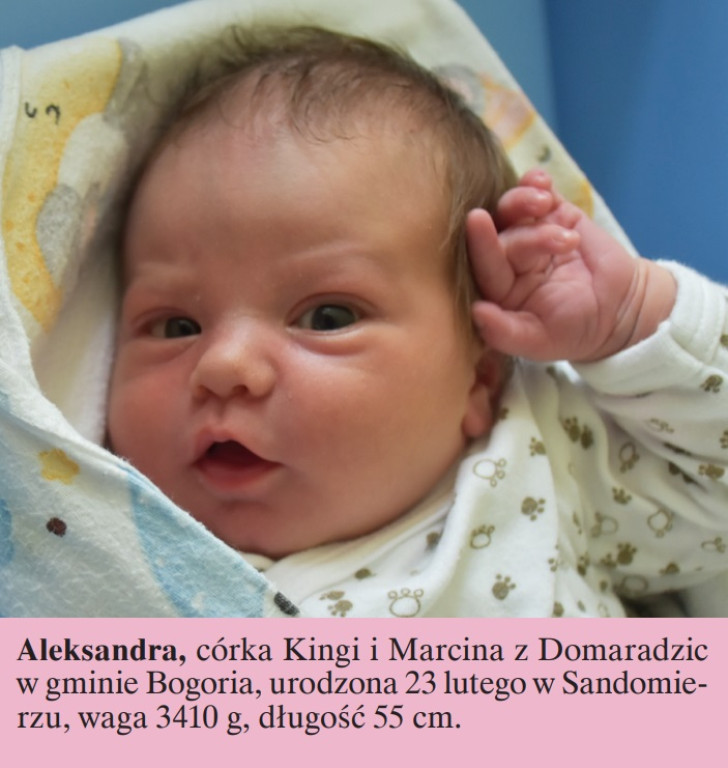 Zdjęcia dzieci urodzonych w naszych szpitalach