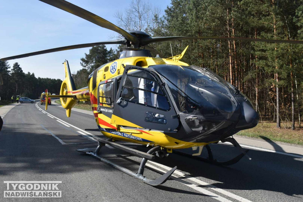 Wypadek na trasie Tarnobrzeg –  Stalowa Wola
