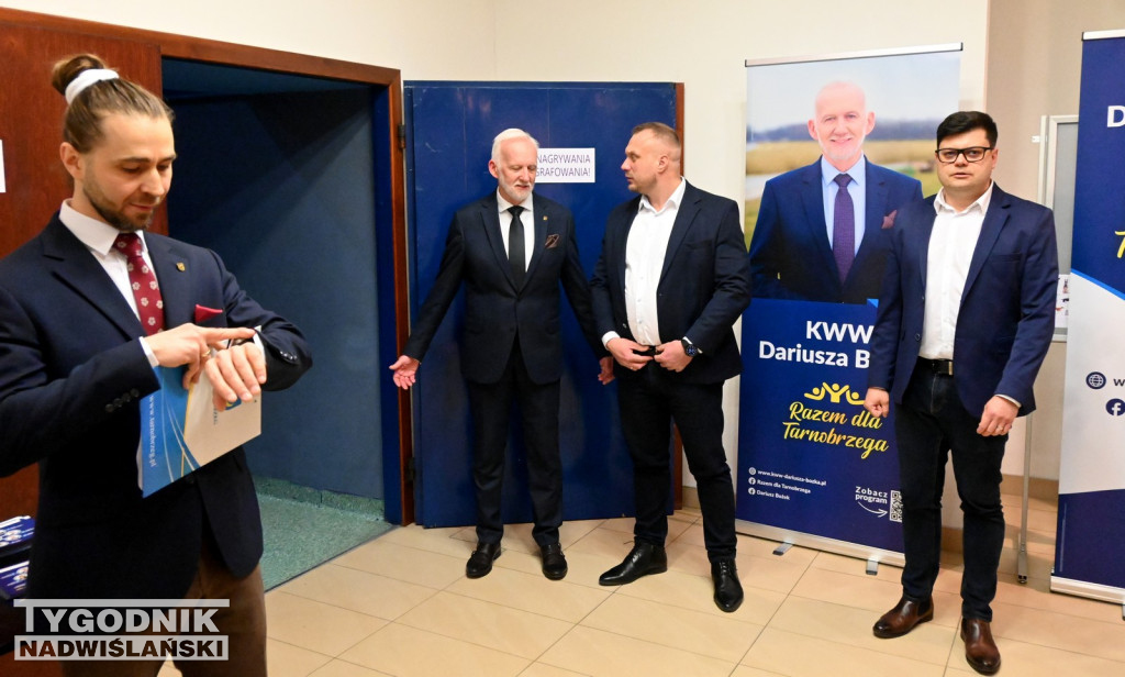 Konwencja wyborcza prezydenta Tarnobrzega Dariusza Bożka