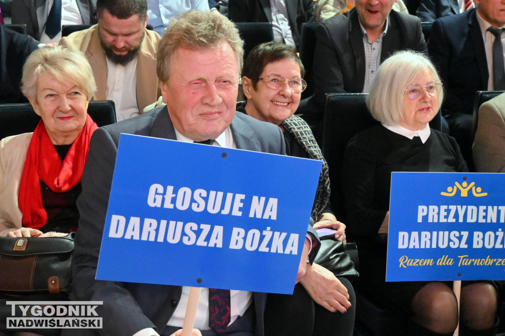 Konwencja wyborcza prezydenta Tarnobrzega Dariusza Bożka