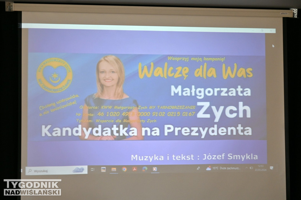 Konwencja wyborcza Małgorzaty Zych