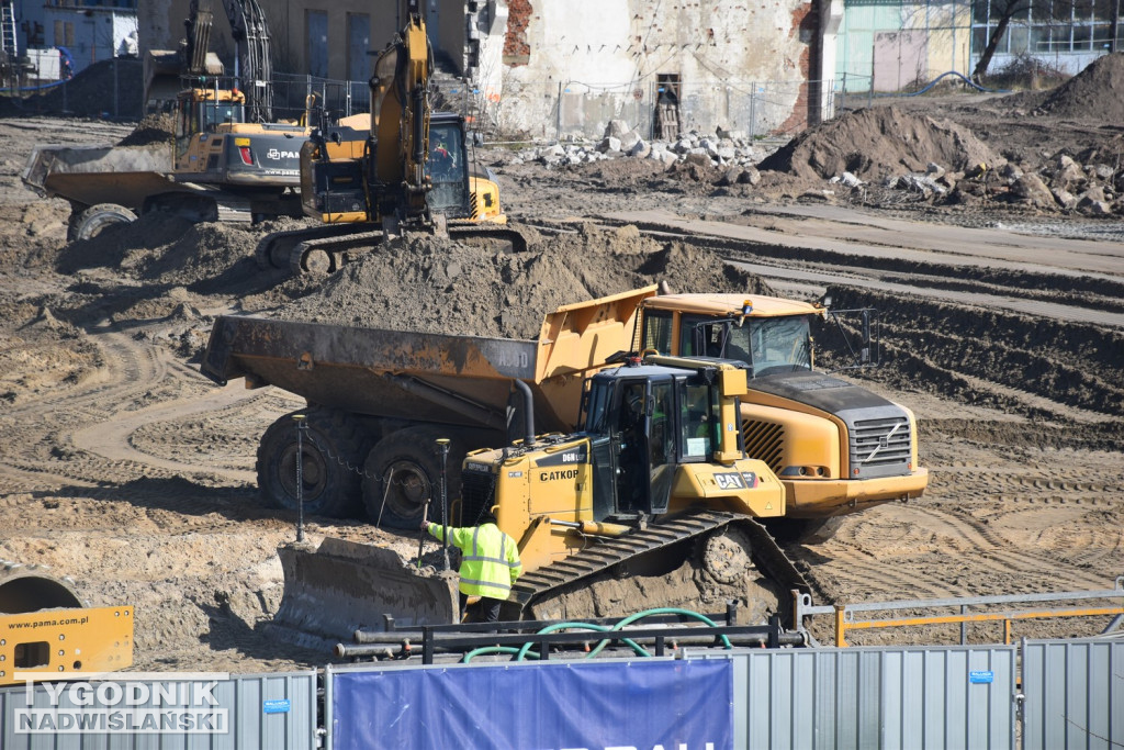 Budowa parku handlowego w Tarnobrzegu(26.03.24 r.)