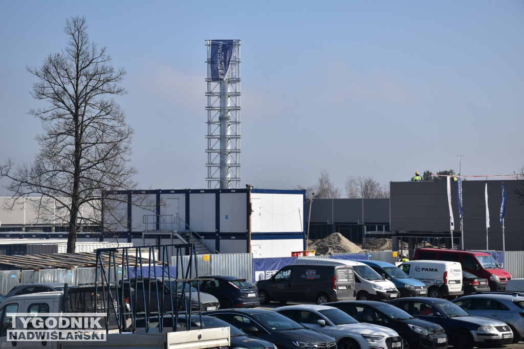 Budowa parku handlowego w Tarnobrzegu(26.03.24 r.)