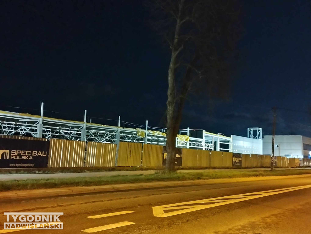 Budowa parku handlowego w Tarnobrzegu(26.03.24 r.)
