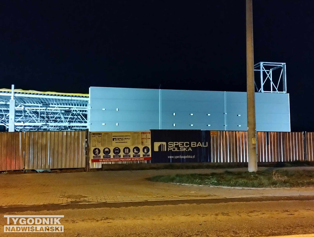 Budowa parku handlowego w Tarnobrzegu(26.03.24 r.)