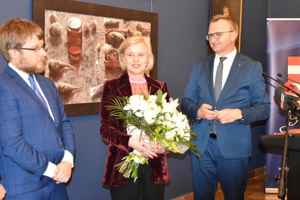 Wiceminister kultury na spotkaniu w Sandomierzu