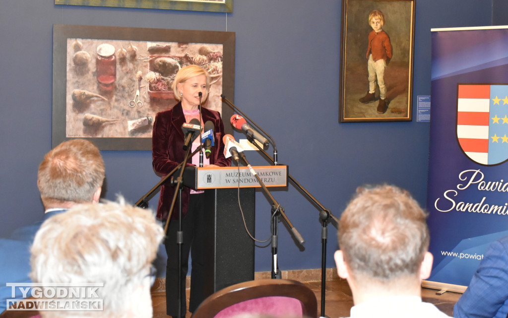 Wiceminister kultury na spotkaniu w Sandomierzu