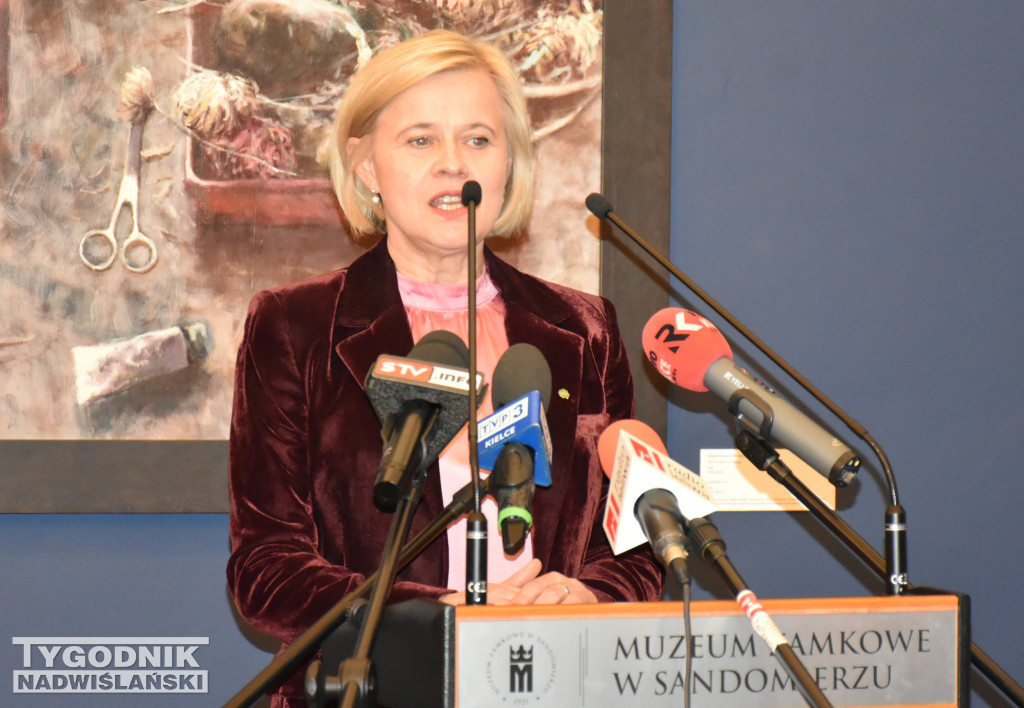 Wiceminister kultury na spotkaniu w Sandomierzu