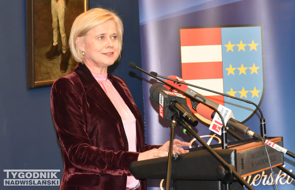 Wiceminister kultury na spotkaniu w Sandomierzu