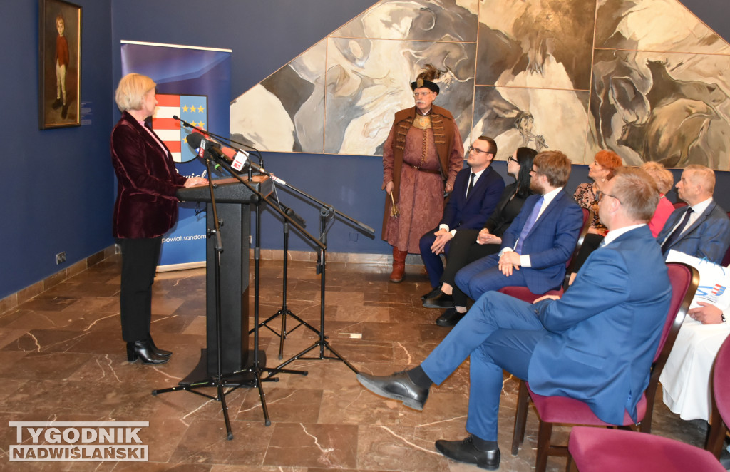 Wiceminister kultury na spotkaniu w Sandomierzu