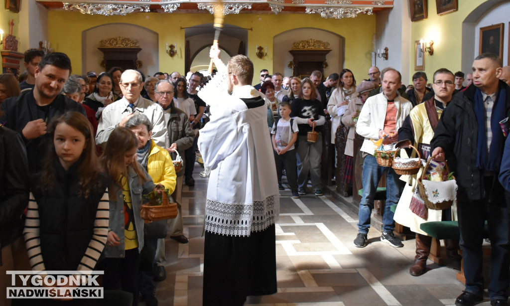 Święcenie pokarmów w sandomierskich kościołach