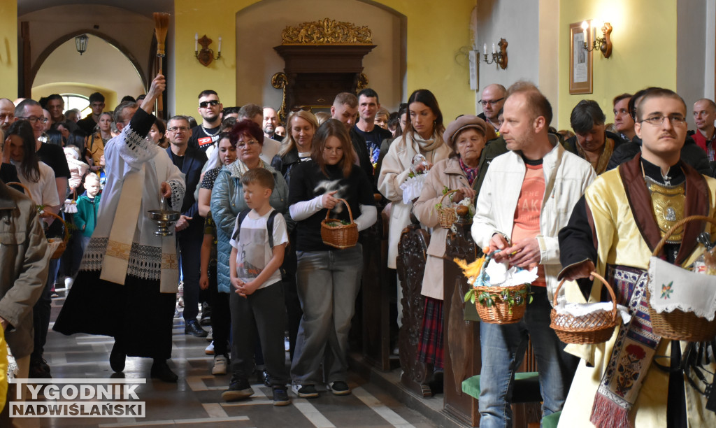 Święcenie pokarmów w sandomierskich kościołach